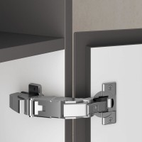 Шкаф пенал для ванной Keuco Stageline 32831 R, инокс матовый
