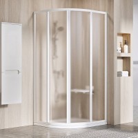 Душевой уголок Ravak Supernova SKCP4-80 195 Grape, профиль белый