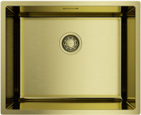 Комплект Мойка Omoikiri TADZAVA 54-U/I-Ultra светлое золото + Измельчитель Nagare 1000