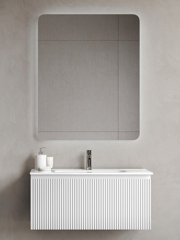 Мебель для ванной комнаты Sancos Snob R 1.0 90 bianco