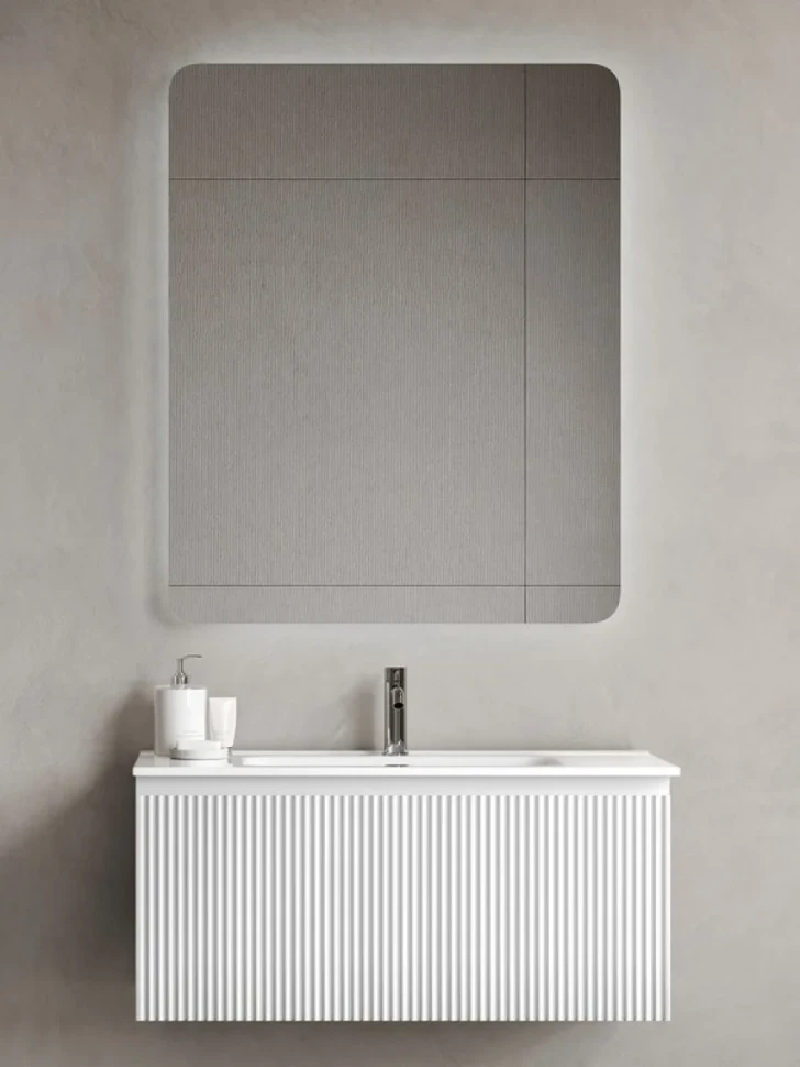 Мебель для ванной комнаты Sancos Snob R 1.0 90 bianco