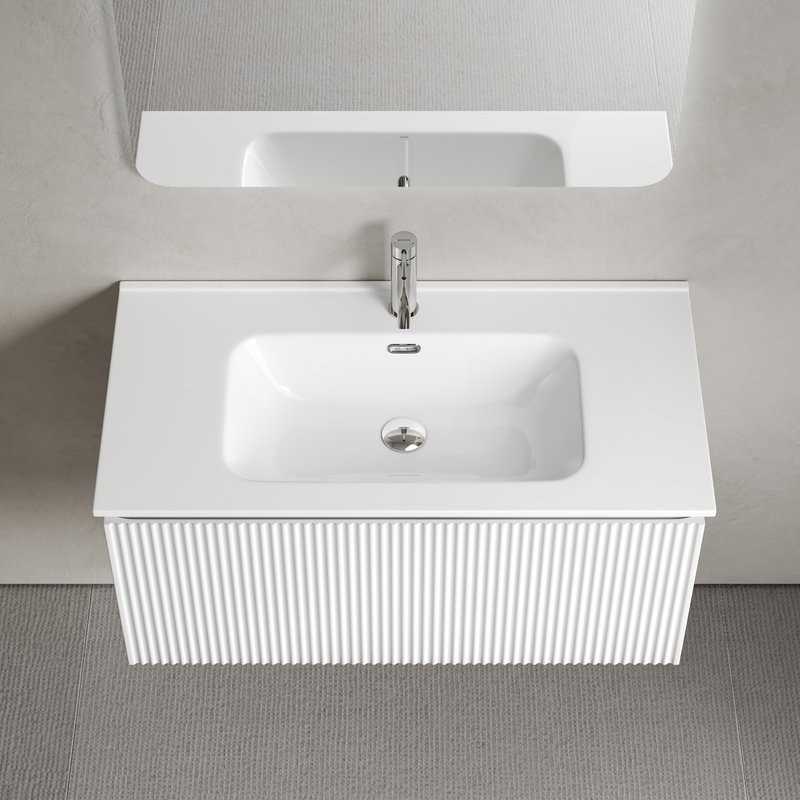 Мебель для ванной комнаты Sancos Snob R 1.0 90 bianco