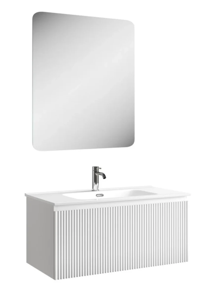 Мебель для ванной комнаты Sancos Snob R 1.0 90 bianco