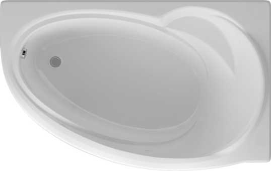 Акриловая ванна Акватек Бетта BET170-0000100 170x100 R, с фронтальным экраном