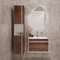 Тумба с раковиной STWORKI Вестервик 60 орех каньон