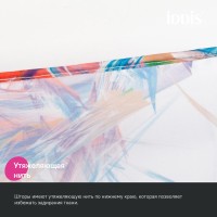 Штора для ванной IDDIS Base BX05P18i11 180х200, разноцветная