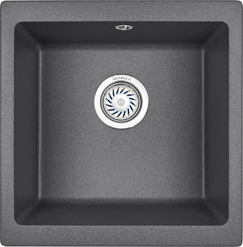 Мойка кухонная Granula 4451, графит
