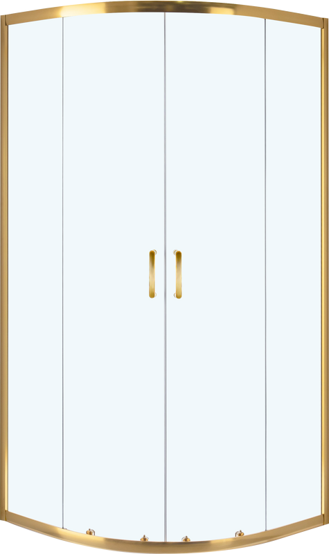 Душевой уголок Niagara Nova NG-6406-08 GOLD 90x90 профиль желтое золото, стекло прозрачное