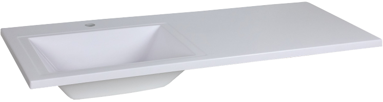 Мебель для ванной комнаты Brevita Grafit 40 L, под стиральную машину, раковина Гавана 100