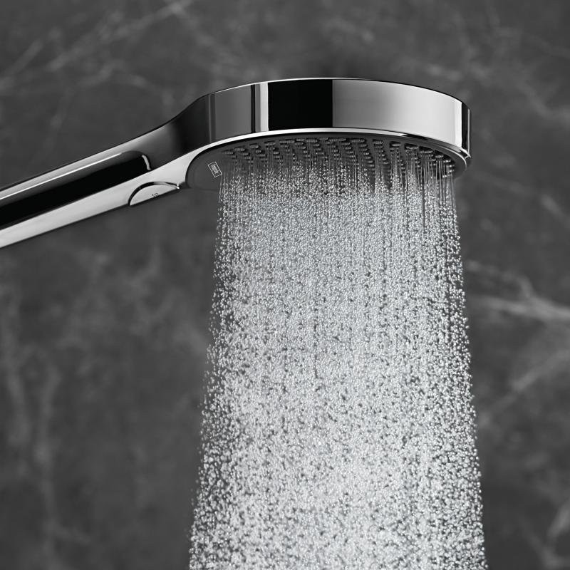 Душевая лейка Hansgrohe Rainfinity 130 26865000 EcoSmart, хром