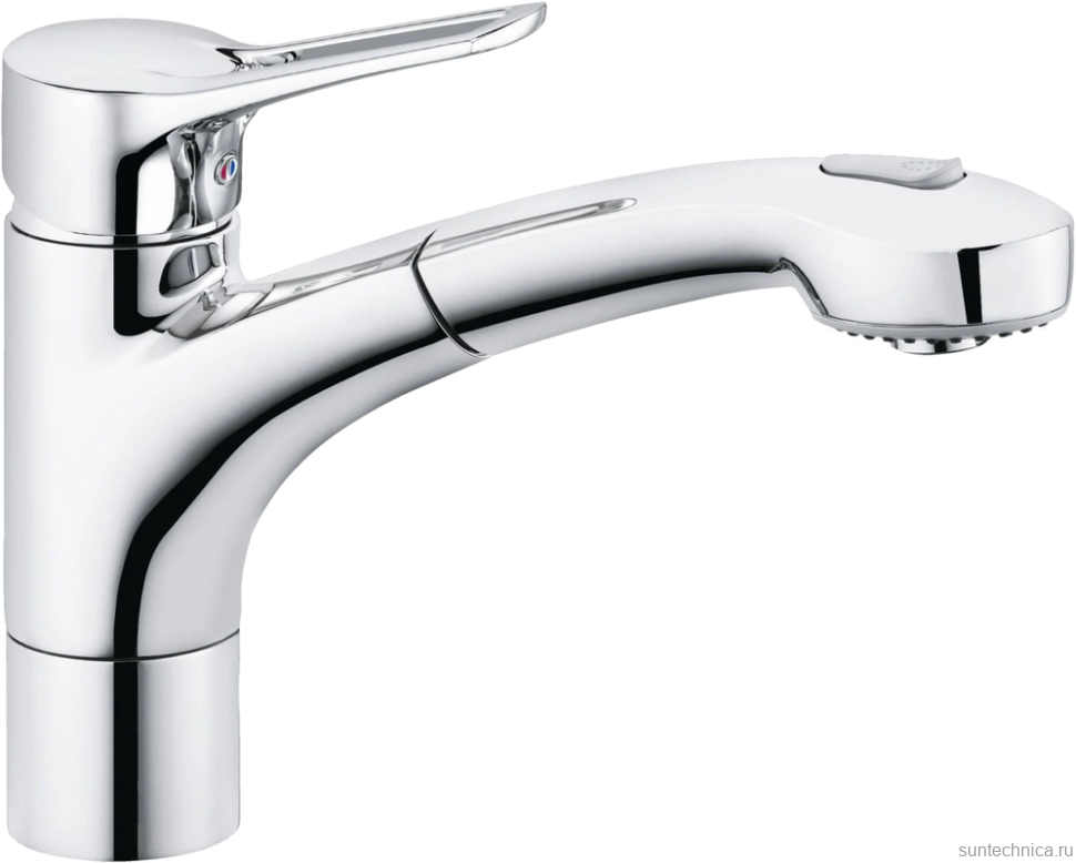 Смеситель для кухни Kludi MX 399420562 для безнапорных водонагревателей, хром