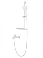 Смеситель для ванны с душем Wonzon & Woghand Alfa WW-AE3201-MW матовый белый Смеситель для ванны с душем Wonzon & Woghand Alfa WW-AE3201-MW матовый белый