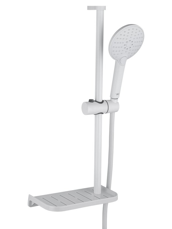 Смеситель для ванны с душем Wonzon & Woghand Alfa WW-AE3201-MW матовый белый