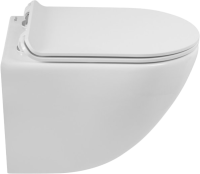 Комплект Унитаз подвесной BelBagno Amanda BB051CHR безободковый + Крышка BB901SC с микролифтом + Инсталляция Geberit Duofix UP 320 111.300.00.5 + Кнопка Sigma 01 115.770.21.5 хром + Крепления 111.815.00.1 к стене + Звукоизоляция