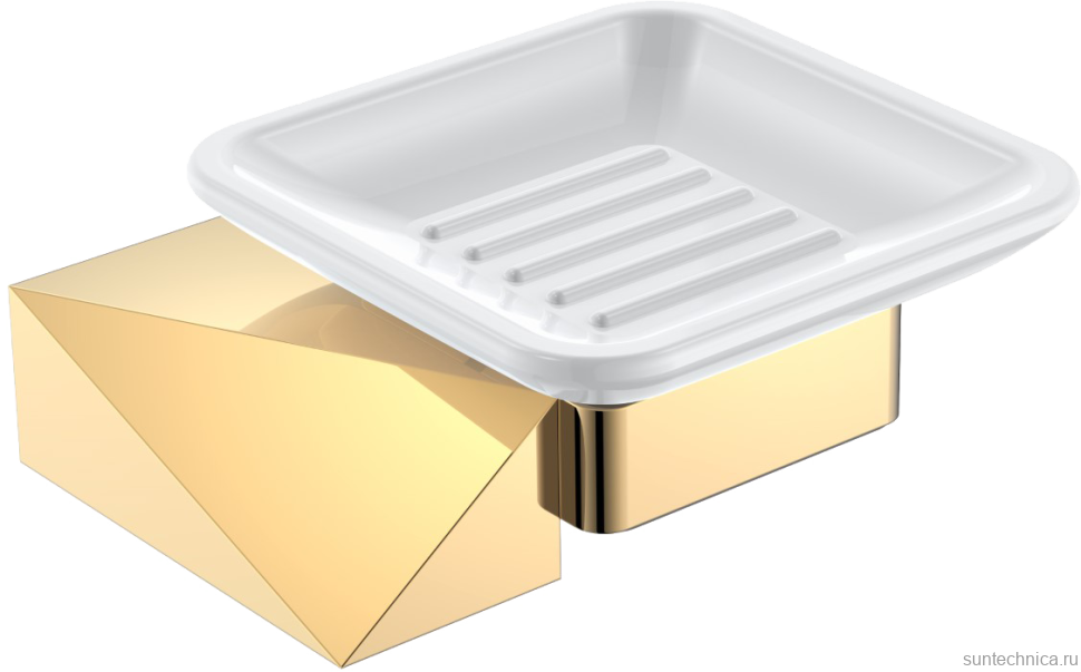 Набор Стакан Boheme New Venturo 10314-G + Мыльница 10313-G