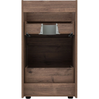 Тумба под раковину без столешницы Aquanet Токио 48 напольная, дуб веллингтон, под стиральную машину