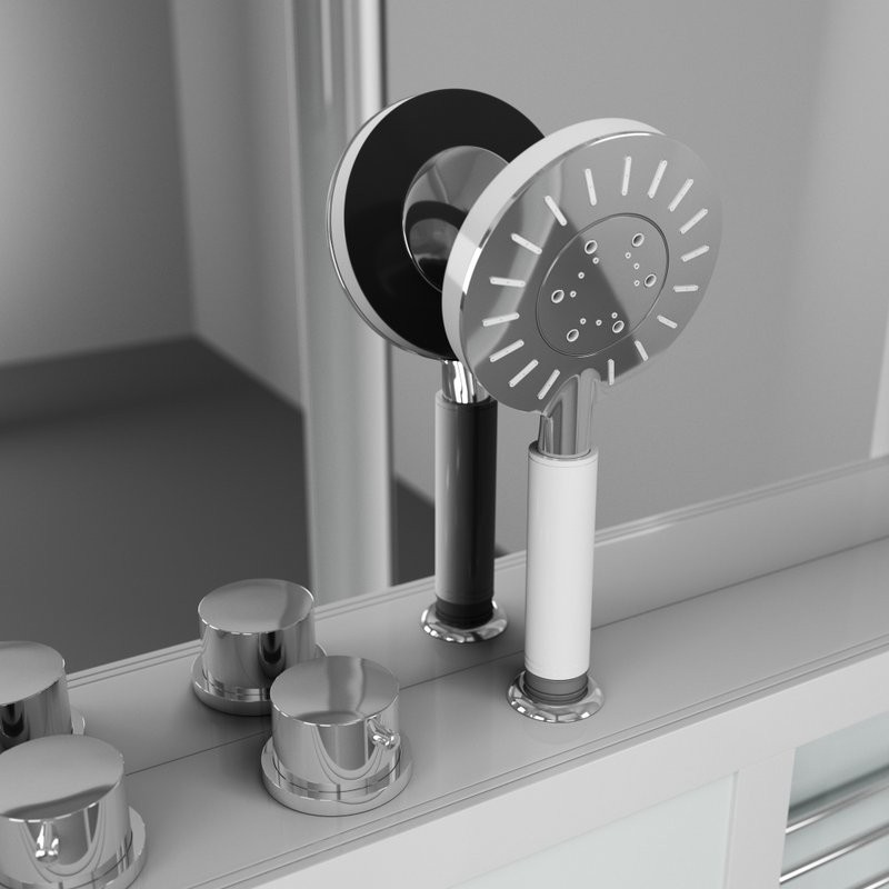 Душевая кабина Grossman GR-128 L 135x90 см белая