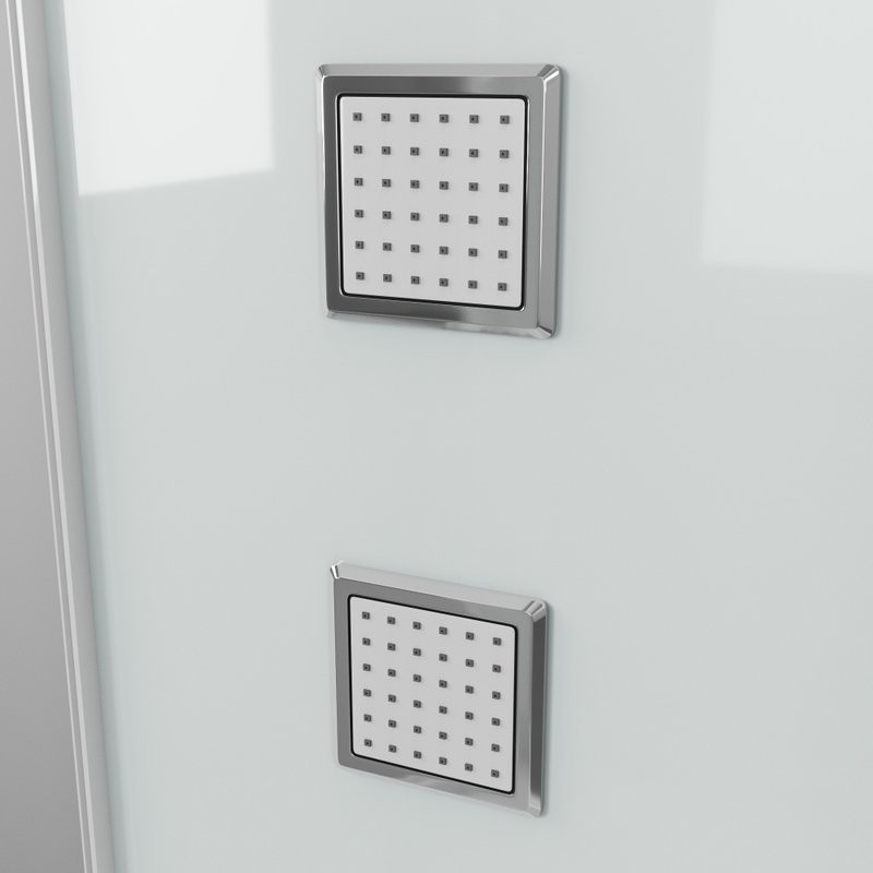 Душевая кабина Grossman GR-128 L 135x90 см белая