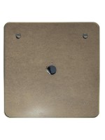 Зеркало Comforty Ситара 80 с подсветкой, бесконтактный сенсор, антизапотевание, матовое черное