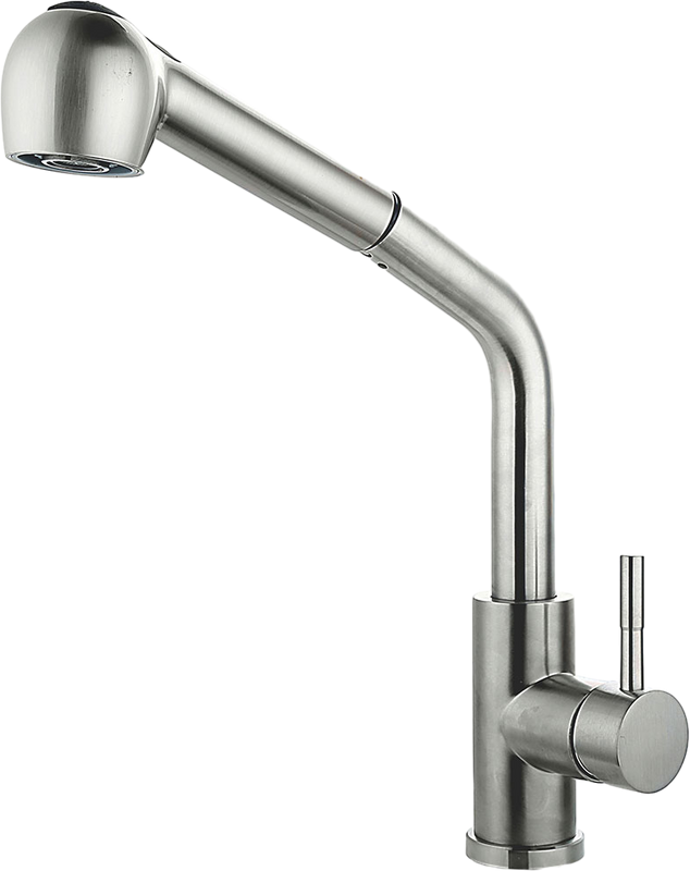 Смеситель для кухни Fashun A56009 сатин