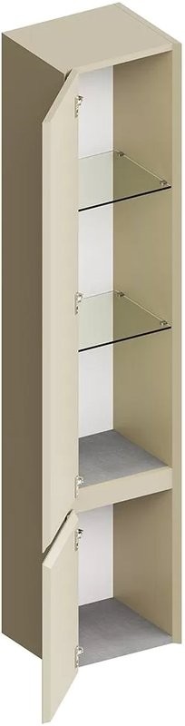 Шкаф пенал для ванной KERAMA MARAZZI Cubo 165 L лимо матовый