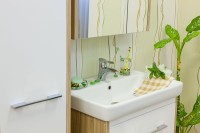 Мебель для ванной комнаты Sanflor Ларго 70, швейцарский вяз, белый