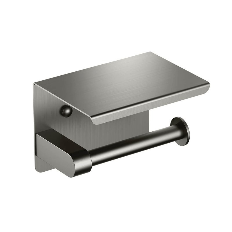 Держатель для туалетной бумаги AQUATEK Европа AQ4939BGM оружейная сталь