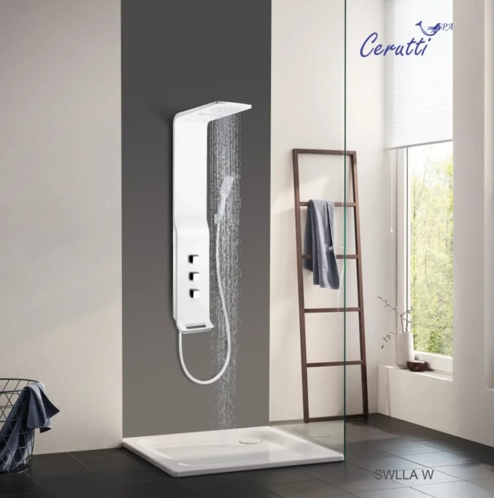 Душевая панель Ceruttispa Sella W CT8988 белая