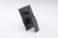 Душевой комплект Gappo G07-6 G7107-6 С ВНУТРЕННЕЙ ЧАCТЬЮ, черный