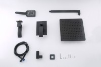 Душевой комплект Gappo G07-6 G7107-6 С ВНУТРЕННЕЙ ЧАCТЬЮ, черный