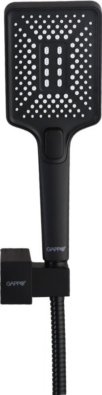 Душевой комплект Gappo G07-6 G7107-6 С ВНУТРЕННЕЙ ЧАCТЬЮ, черный