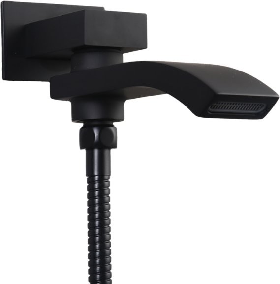 Душевой комплект Gappo G07-6 G7107-6 С ВНУТРЕННЕЙ ЧАCТЬЮ, черный