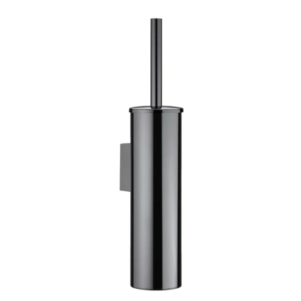 Ершик для унитаза Wasserkraft Glan K-1087POLISHED BLACK черный глянец
