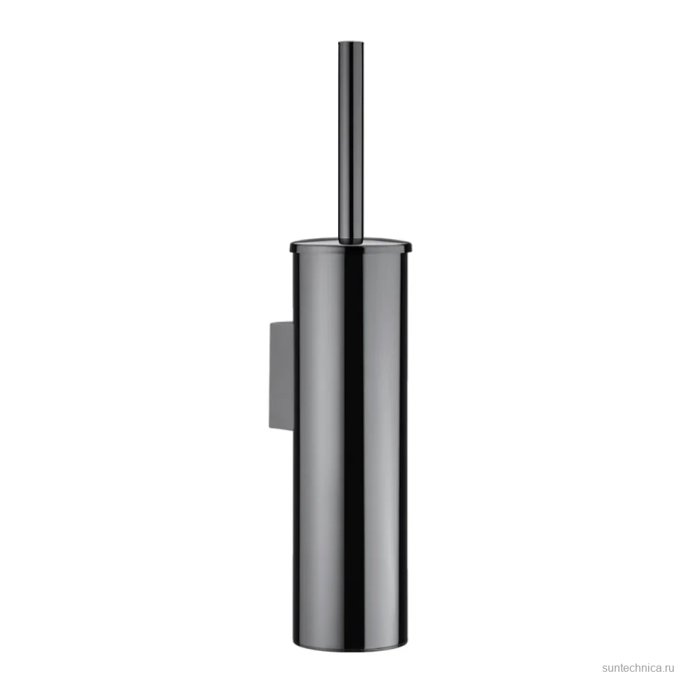 Ершик для унитаза Wasserkraft Glan K-1087POLISHED BLACK черный глянец