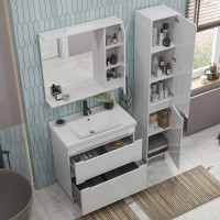 Зеркало SanStar Адель 80 белое