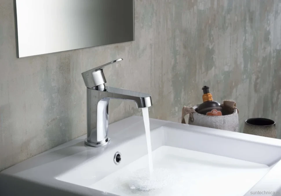 Смеситель для раковины AQUATEK Оберон AQ1210CR хром