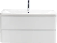 Тумба с раковиной BelBagno Albano 80 подвесная, bianco lucido