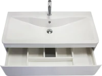 Тумба с раковиной BelBagno Albano 80 подвесная, bianco lucido