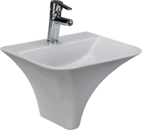 Раковина beWash Ladoga белая глянцевая