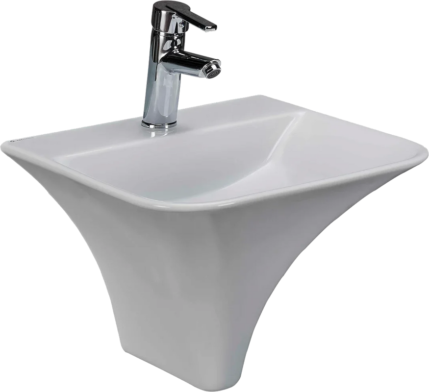 Раковина beWash Ladoga белая глянцевая