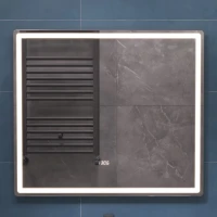 Зеркало Vigo Geometry Luxe 80 с подсветкой и антизапотевателем Зеркало Vigo Geometry Luxe 80 с подсветкой и антизапотевателем