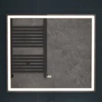 Зеркало Vigo Geometry Luxe 80 с подсветкой и антизапотевателем Зеркало Vigo Geometry Luxe 80 с подсветкой и антизапотевателем
