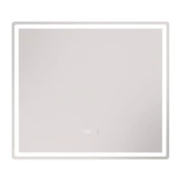 Зеркало Vigo Geometry Luxe 80 с подсветкой и антизапотевателем Зеркало Vigo Geometry Luxe 80 с подсветкой и антизапотевателем