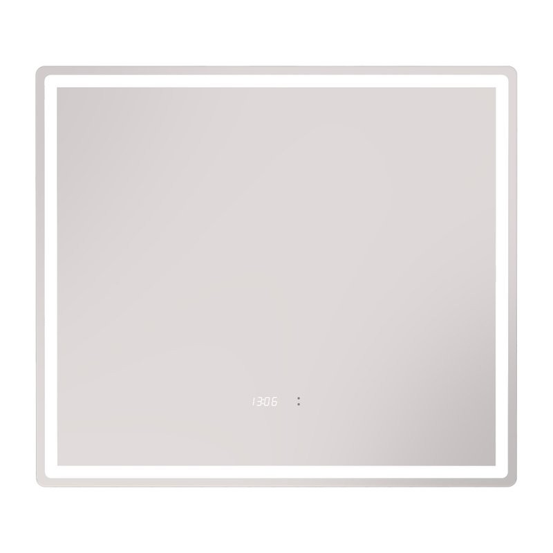 Зеркало Vigo Geometry Luxe 80 с подсветкой и антизапотевателем