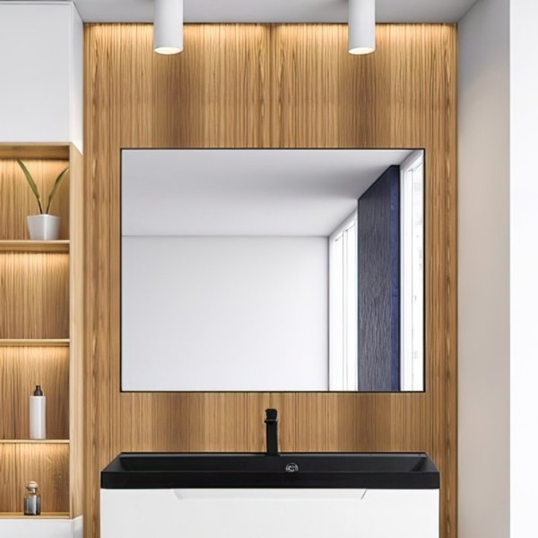 Зеркало BelBagno SPC-AL-1000-800 nero