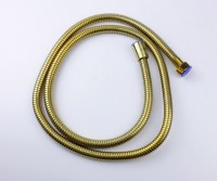 Душевая стойка Bronze de Luxe Element EL77/1GB матовое золото, черная