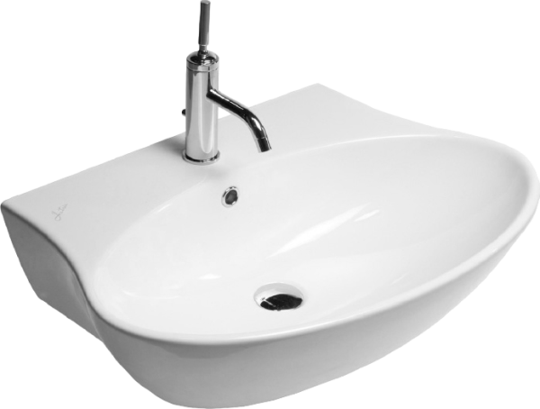 Накладная раковина Hatria Nido Y0R401 62 см, белая