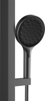 Душевая стойка Vincea Inspire VSFS-3I11GM вороненая сталь