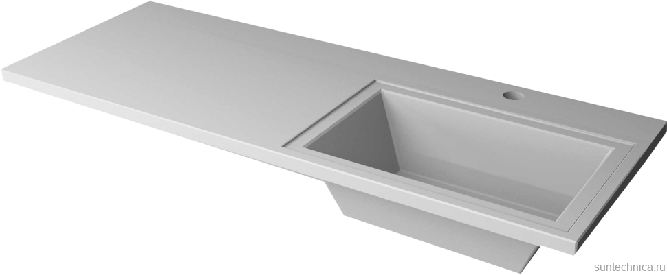 Тумба с раковиной Corozo Алиот 120, подвесная, под стиральную машину R