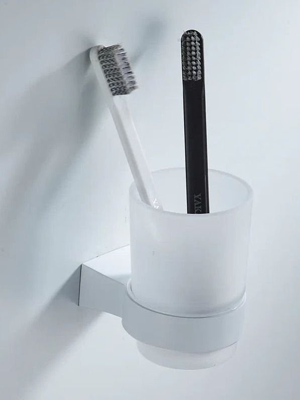 Стакан для зубных щеток / стакан для ванной комнаты Shevanik SG5712C, белый